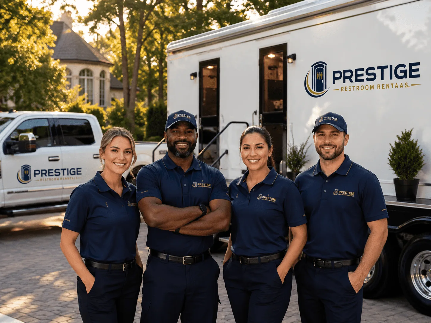 Trusted Luxury Portable Restrooms company in Ormsby, MN